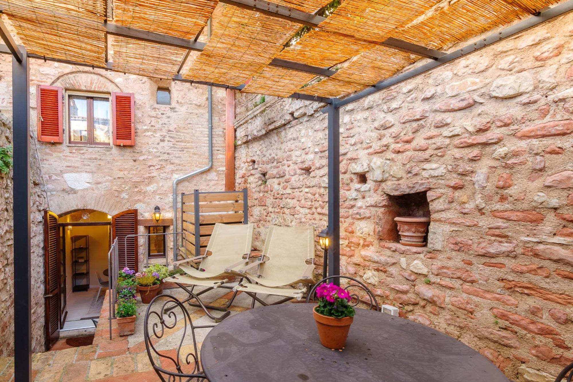 La Piccola Corte Lägenhet Spello Exteriör bild
